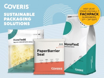 Coveris setzt seine Mission No Waste mit innovativen Highlights im Bereich Kunststoff- und Papierverpackungen auf der FachPack 2022 fort.