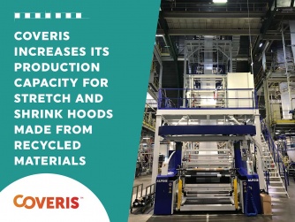 Coveris erhöht seine Produktionskapazität für Stretch- und Schrumpfhauben aus recycelten Materialien