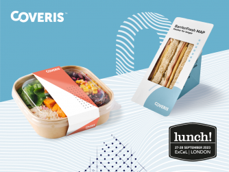 Coveris präsentiert frische, nachhaltige Verpackungslösungen beim Mittagessen! 2023