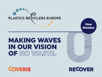 Coveris schließt sich Plastics Recyclers Europe an und unterstützt die Nachhaltigkeitsstrategie No Waste